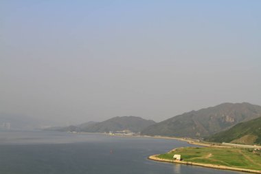 Tung Chung, Hong Kong 2010 güneş adlı ayarla