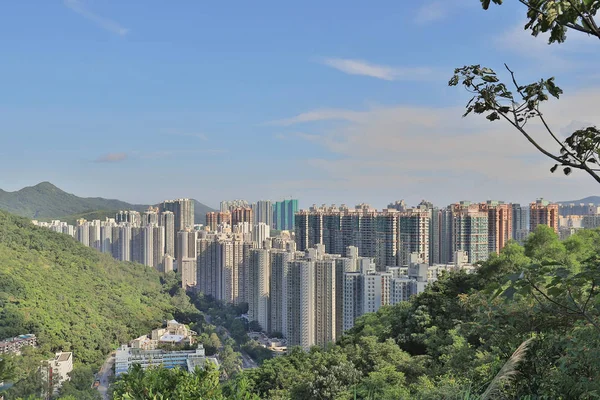 Uma Cidade Nova Hongkong Tseung Kwan — Fotografia de Stock