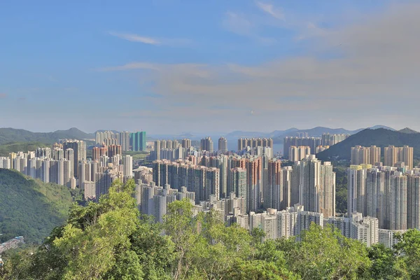 Bir Yeni Kasaba Hongkong Tseung Kwan — Stok fotoğraf