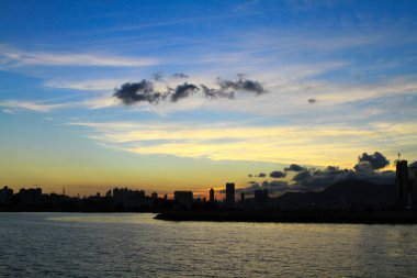 Victoria Harbor Hong kong.at 2010 arasında