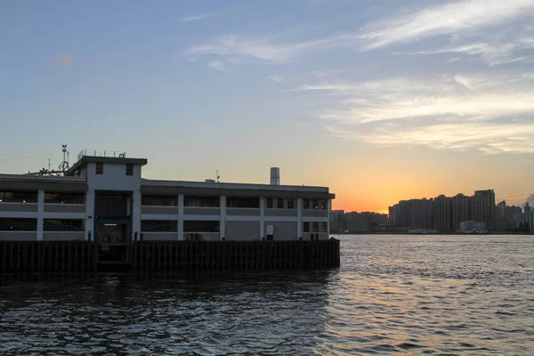 North Point Pier Hongkongu Den Čas — Stock fotografie