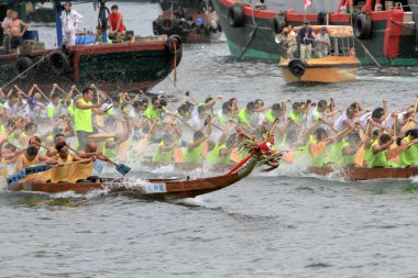 Dragon Tekne yarışı aberdeen hong kong