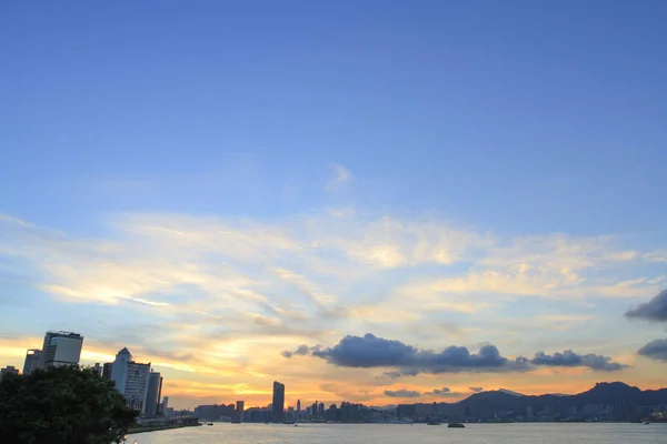 Pohled Lom Bay Promenáda Hung Hom — Stock fotografie