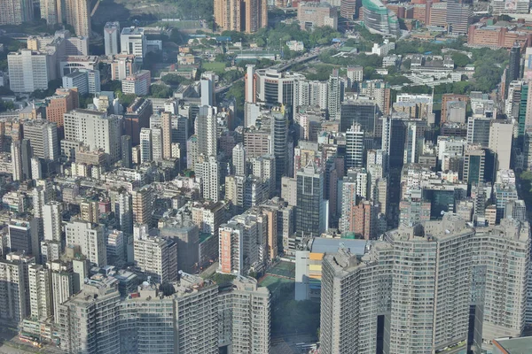 Kowloon yan görünüm Hong kong isaland ŞA yönü