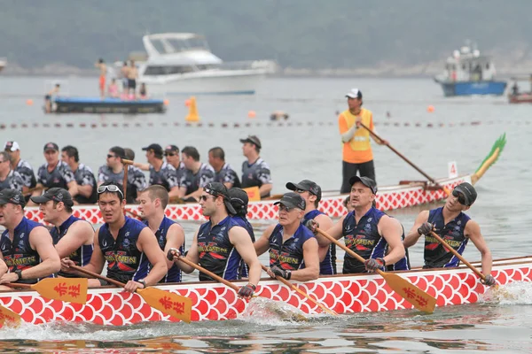 Dragon Boats Festival Corrida Praia Stanley — Fotografia de Stock