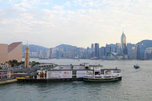 Güzel Hongkong Cityscape Şehir — Stok fotoğraf