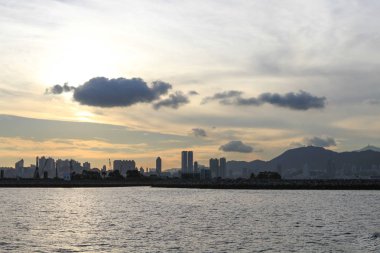 Quarry Bay Gezinti görünümü Kowloon yan