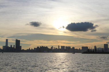 Quarry Bay Gezinti görünümü Kowloon yan