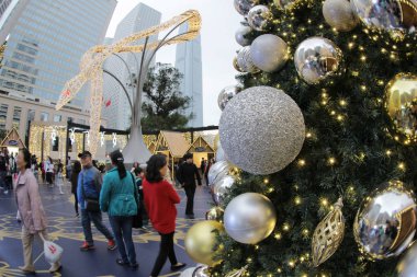 Merkez, hong kong, Noel aydınlatma