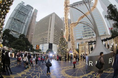 Merkez, hong kong, Noel aydınlatma