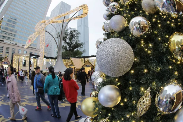 Merkez, hong kong, Noel aydınlatma