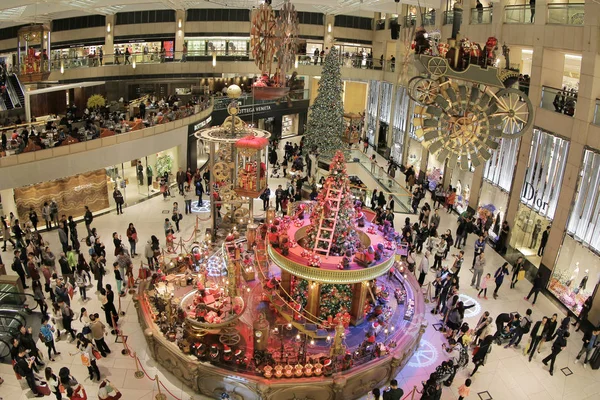 Διακοσμήσεις Χριστουγέννων Στο Hong Κονγκ 2015 — Φωτογραφία Αρχείου