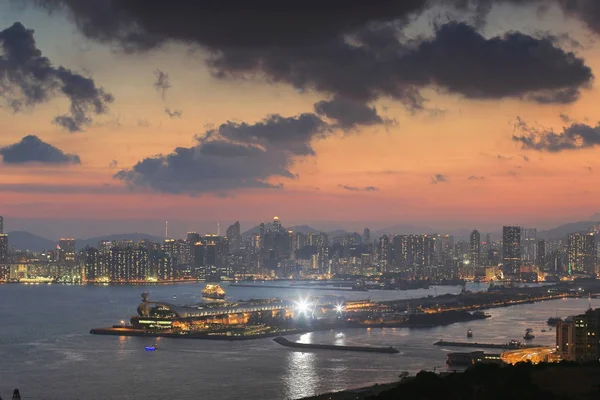 Yau Tong View Hong Kong City — Stock Photo, Image