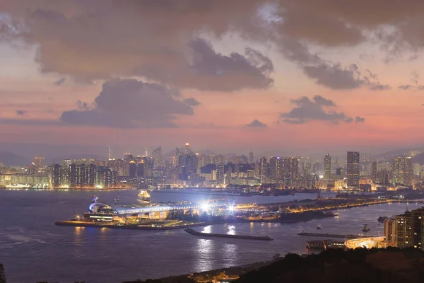 Yau Tong Vista Della Città Hong Kong — Foto Stock