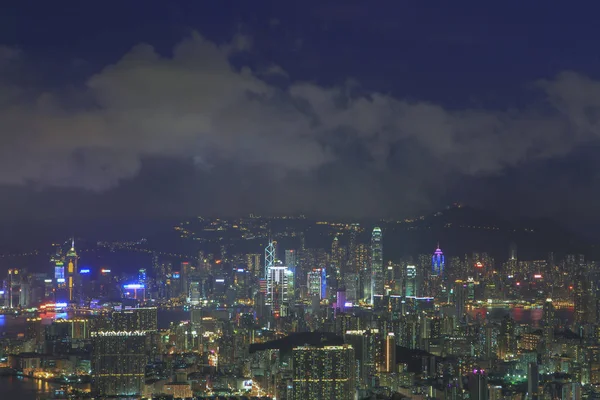 九龍東地区から見た夜景 — ストック写真