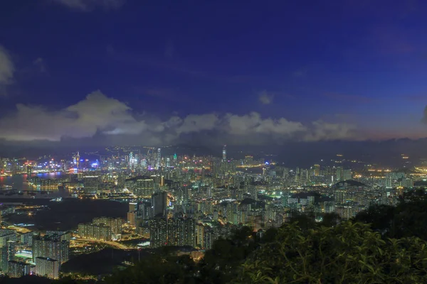 九龍東地区から見た夜景 — ストック写真