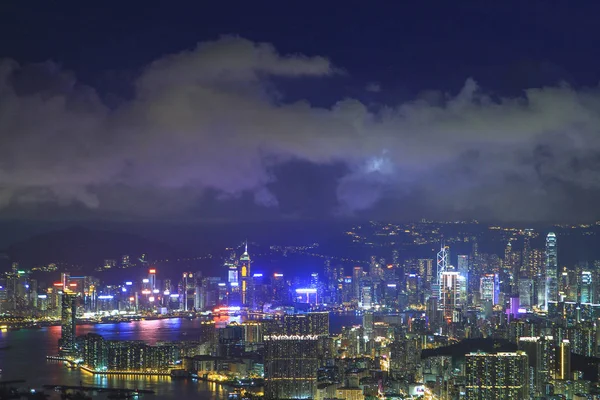 九龍東地区から見た夜景 — ストック写真