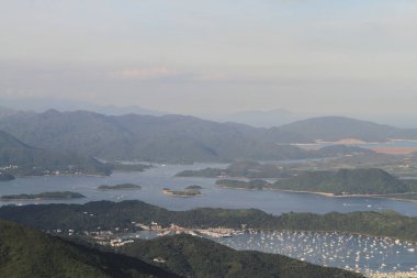 Hebe Haven kowloon tepe görünümü, sai kung