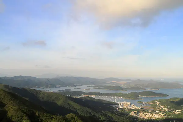 Kowloon Szczyt Widok Hebe Haven Sai Kung — Zdjęcie stockowe