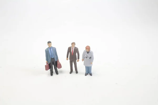 Grupo Personas Pequeñas Figura — Foto de Stock