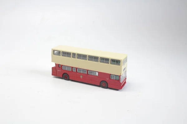 Modelo Ônibus Soviético Velho Isolado — Fotografia de Stock