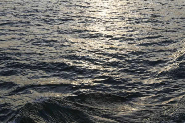 Vackra Havet Bevattnar Fotograferad Närheten Upp — Stockfoto