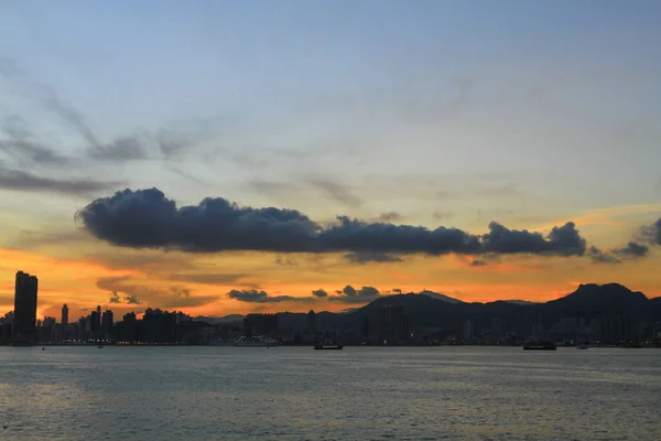 Pohled Lom Bay Promenáda Hung Hom — Stock fotografie