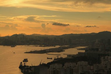 Şeytan Tepesi Manzarası Bir Victoria Liman Hanı