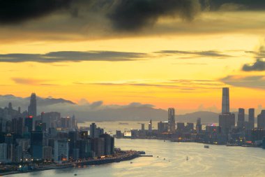 Devil Peak görünümü Doğu Kowloon hong kong