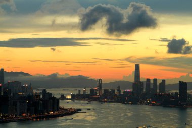 Devil Peak görünümü Doğu Kowloon hong kong