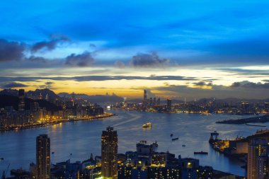 Devil Peak görünümü hong kong 2010