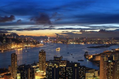 Devil Peak görünümü hong kong 2010