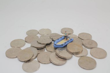 sikke yığını ve alıcı sikke para