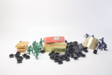 displa de mini figür asker bir eğlence