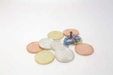 paralar yüzmek köpekbalığı Adası'nda balık figürü