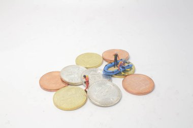 paralar yüzmek köpekbalığı Adası'nda balık figürü