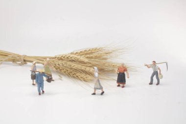 saman ile figür mini