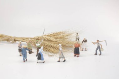 saman ile figür mini