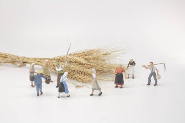 saman ile figür mini