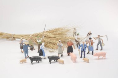 saman ile figür mini