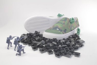 mini figür asker sergilenen alay