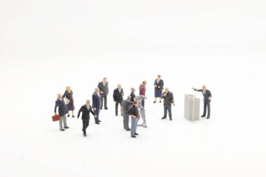 bir iş toplantısı için hoparlör mini. 