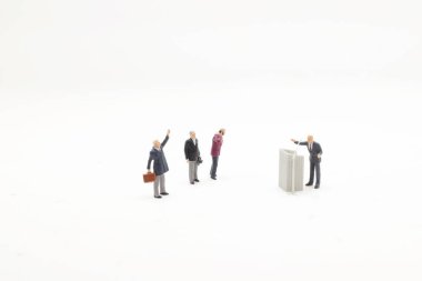 bir iş toplantısı için hoparlör mini. 