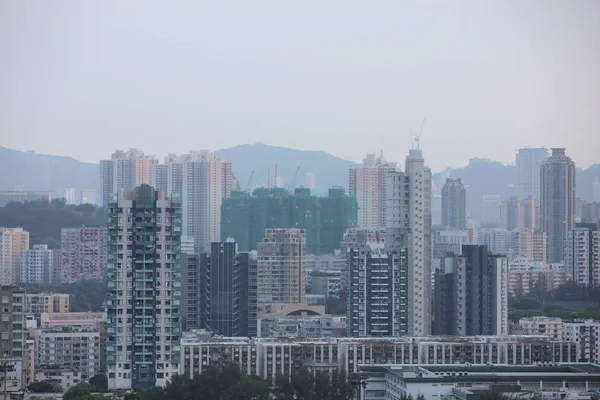 Centro Kowloon Hong Kong Skyline —  Fotos de Stock