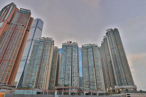 Střední Třídy Apartmány West Kowloon — Stock fotografie