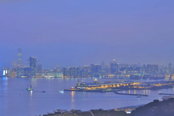 Victoria Harbour View Yau Tong — Stock Photo, Image