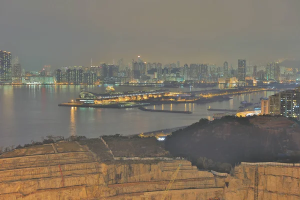 Victoria Harbour View Yau Tong — Stockfoto
