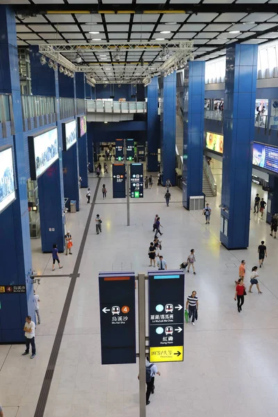 Hall Tai Wai Station — Stock Photo, Image