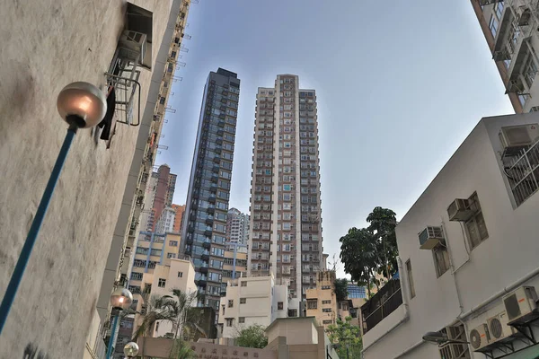 Upper Class High Apartment Building Sai Wan — Stock Photo, Image