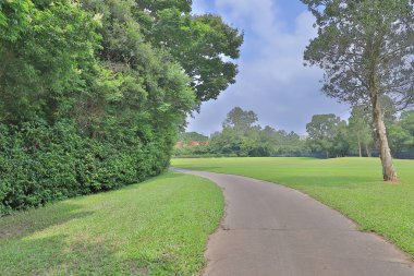 çim golf sahası sahası mükemmel